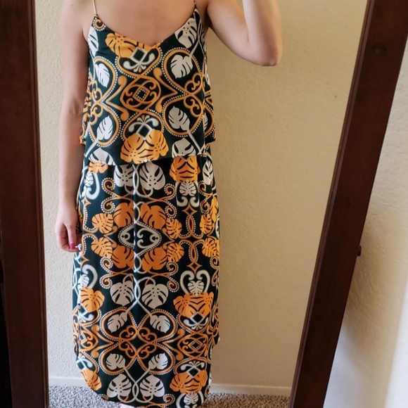 Nwot printed dress - Picture 1 of 4